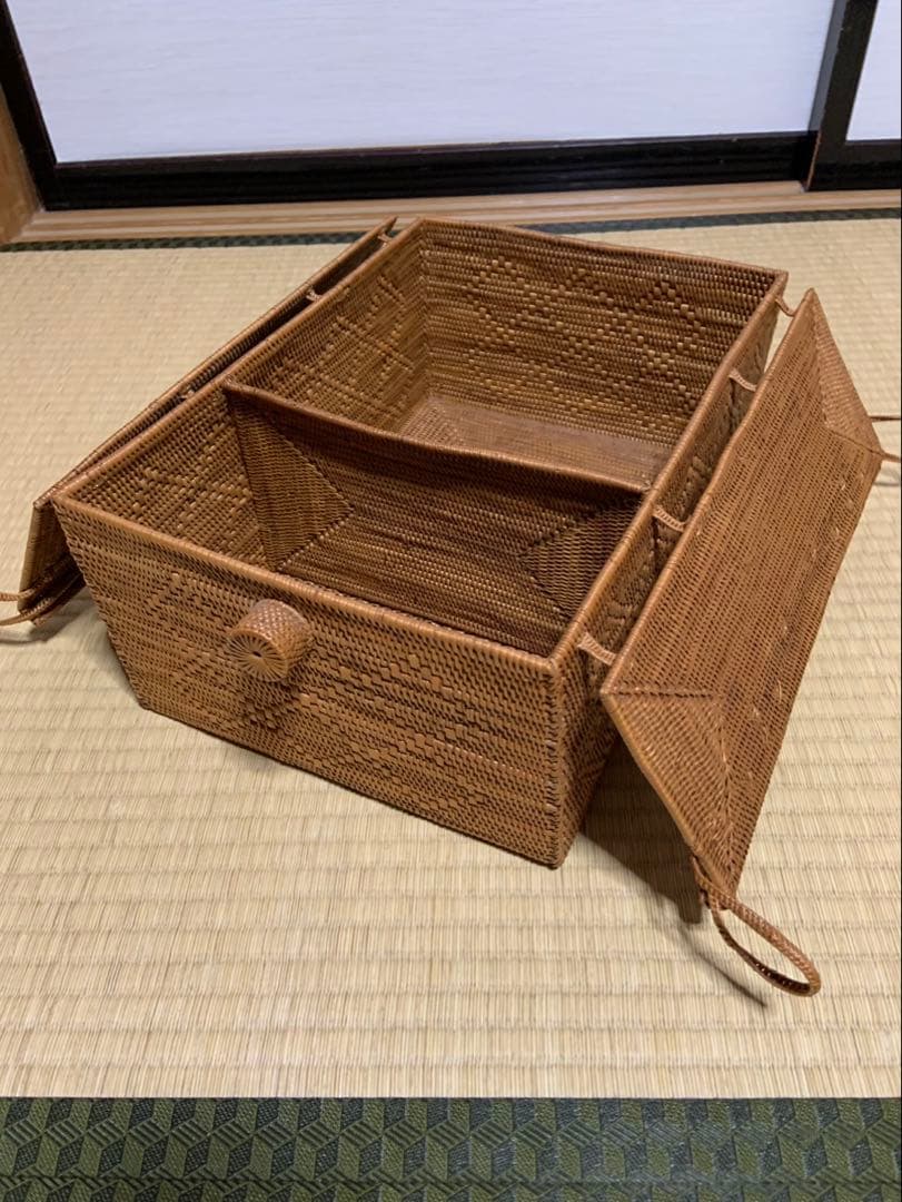 アタ バスケット かごバッグ ピクニック