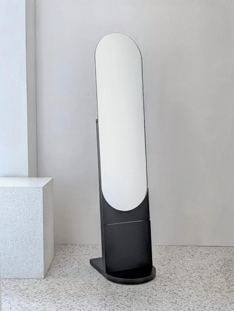 希少 非売品 80s ヴィンテージ スタンドミラー スペースエイジ ポストモダン