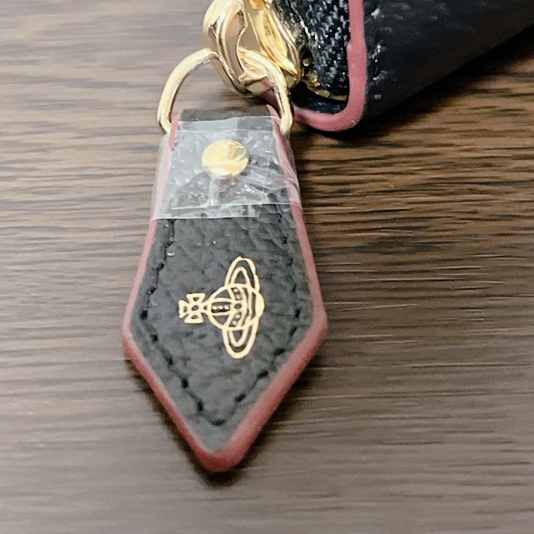 VivienneWestwood 長財布　ブラック　ゴールド　ラウンドファスナー