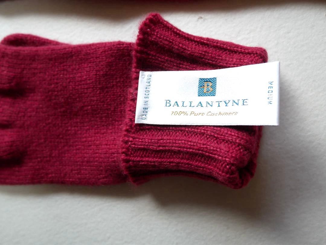 BALLANTYNE バランタイン カシミヤ 手袋 4色セット　サイズM