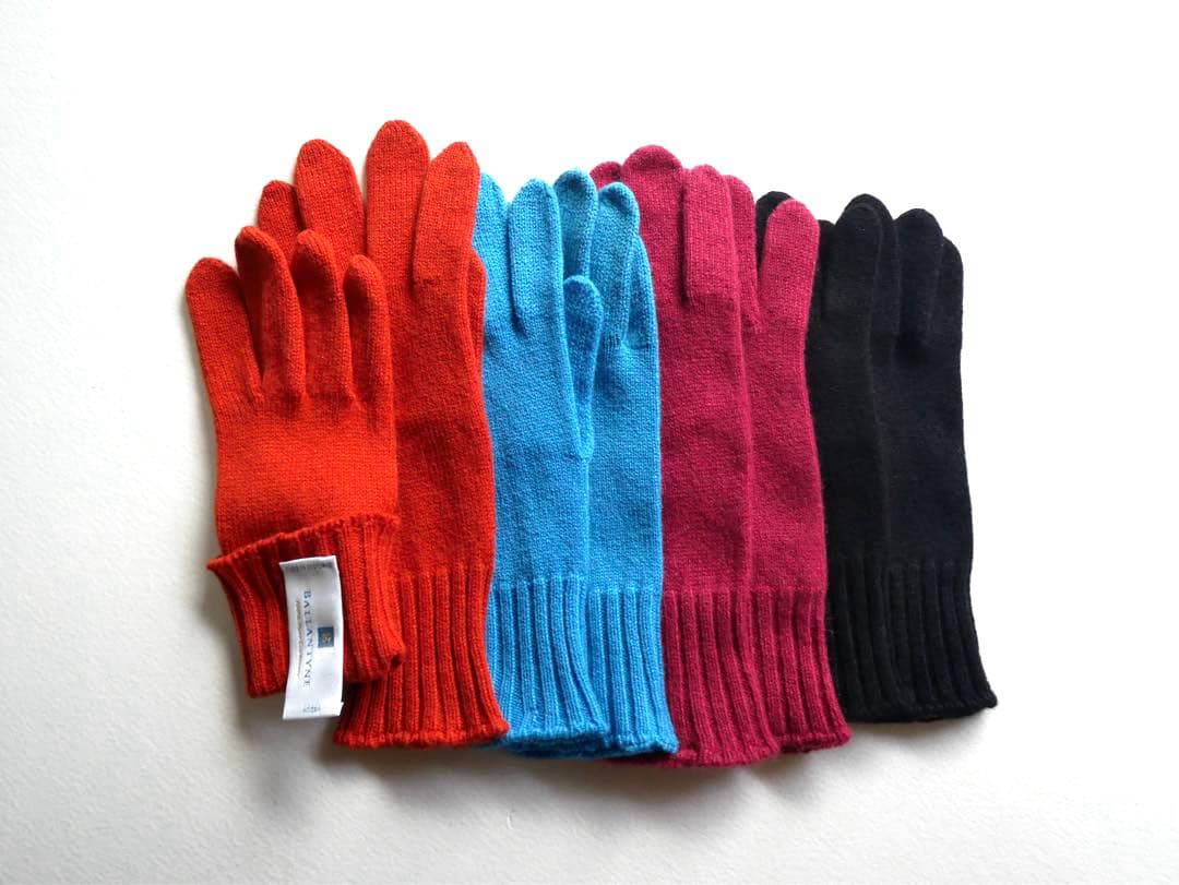 BALLANTYNE バランタイン カシミヤ 手袋 4色セット　サイズM