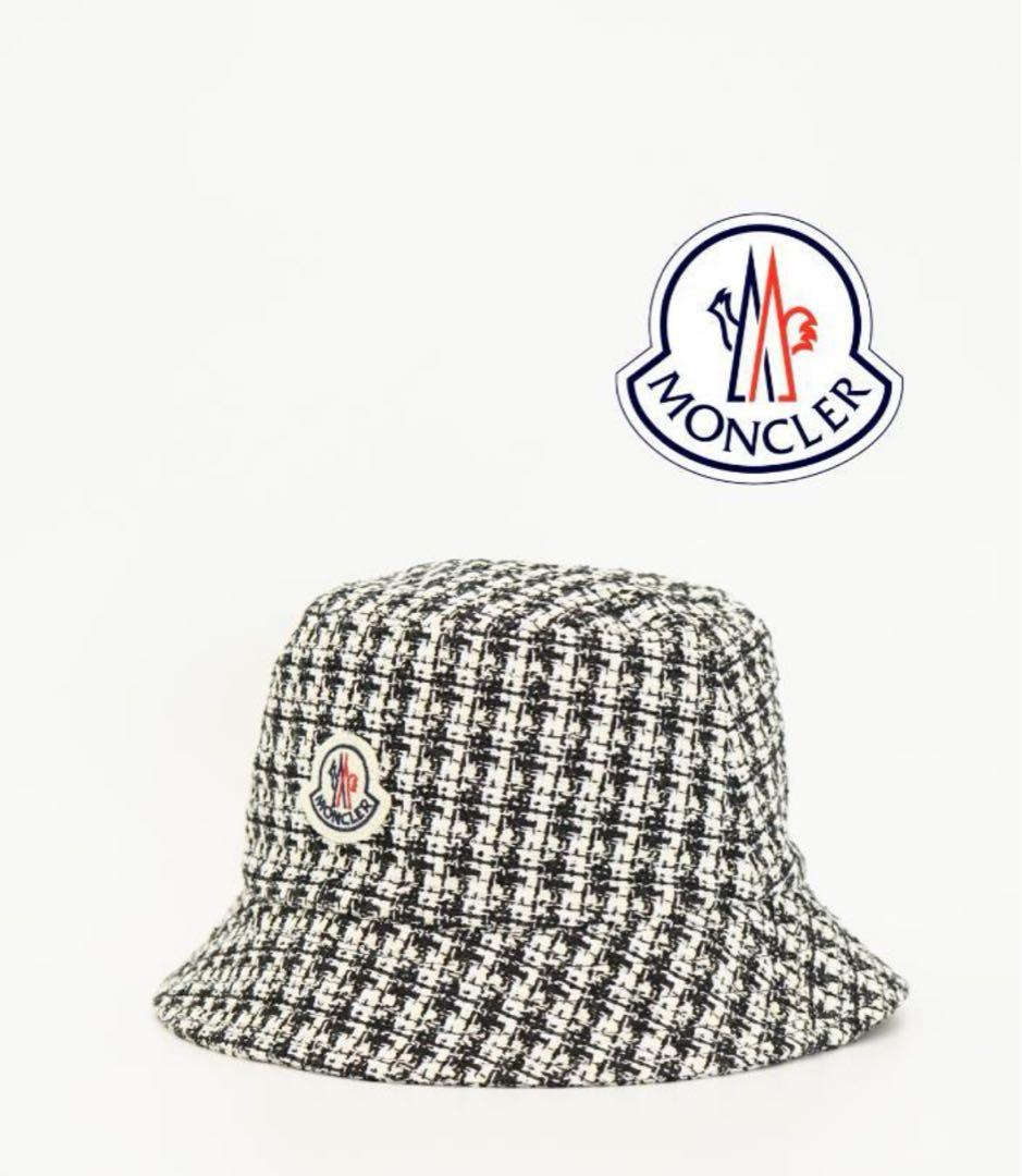 Moncler ツイード バケットハット