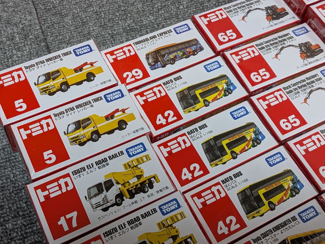 未開封新品トミカ＆ポケットトミカ　計70個セット