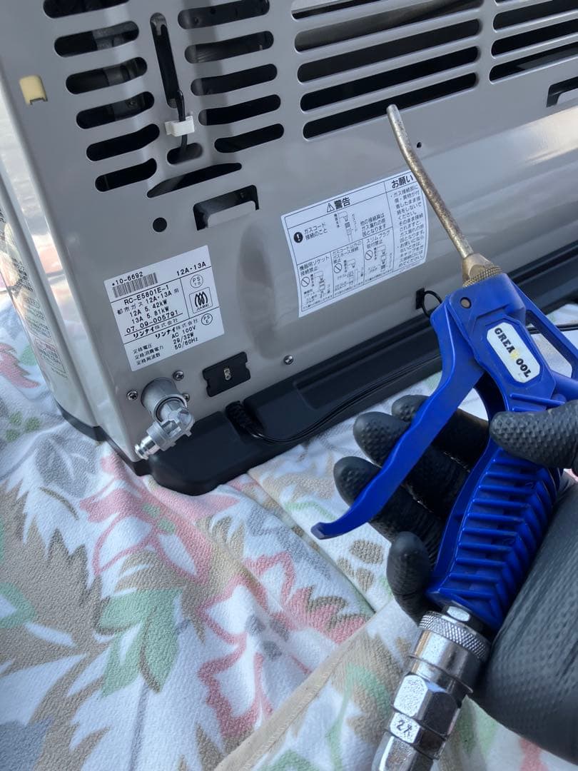 Rinnai ガスファンヒーター デジタル表示