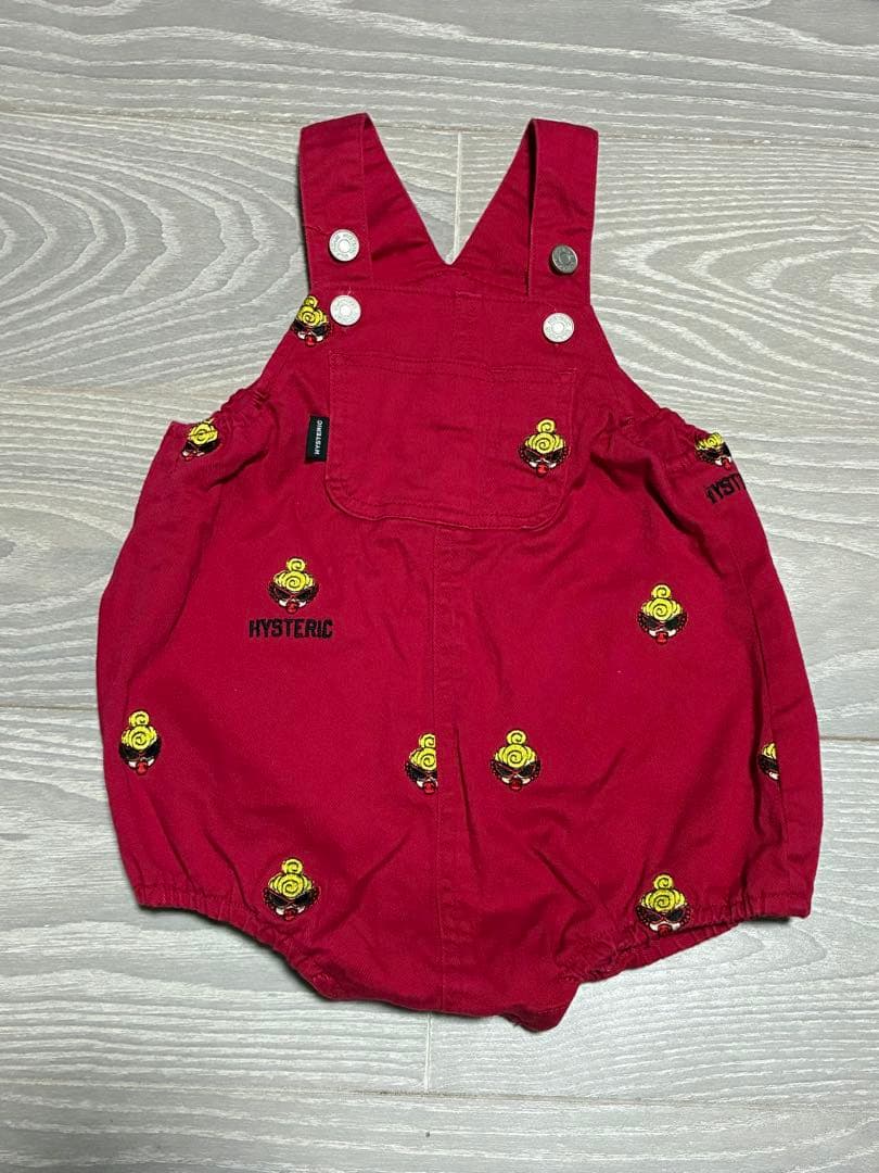 ヒステリックミニ　ヒスミニ　サロペット ロンパース