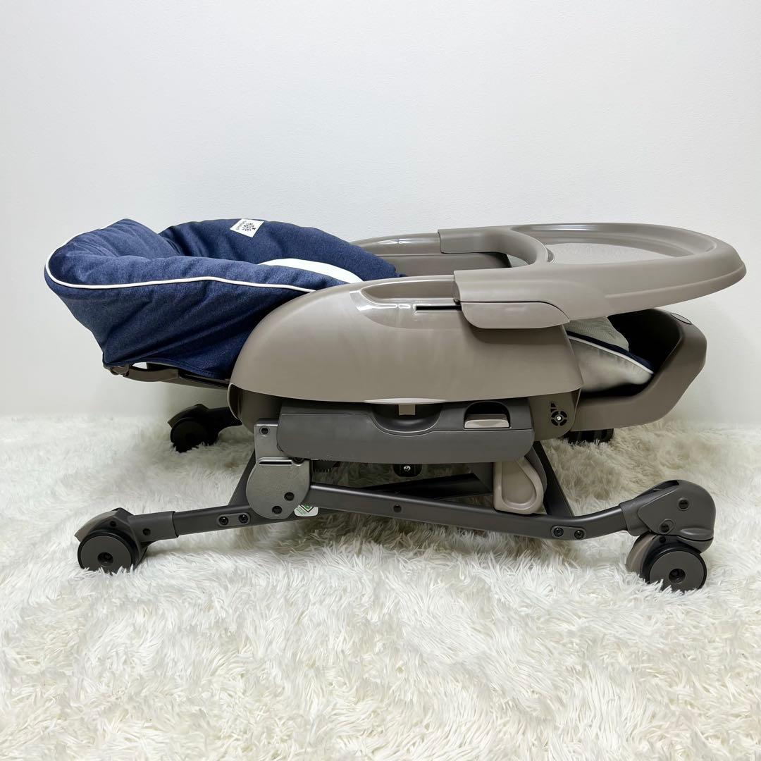 未使用級 Combi ネムリラ ハイローチェア 手動 Simplight