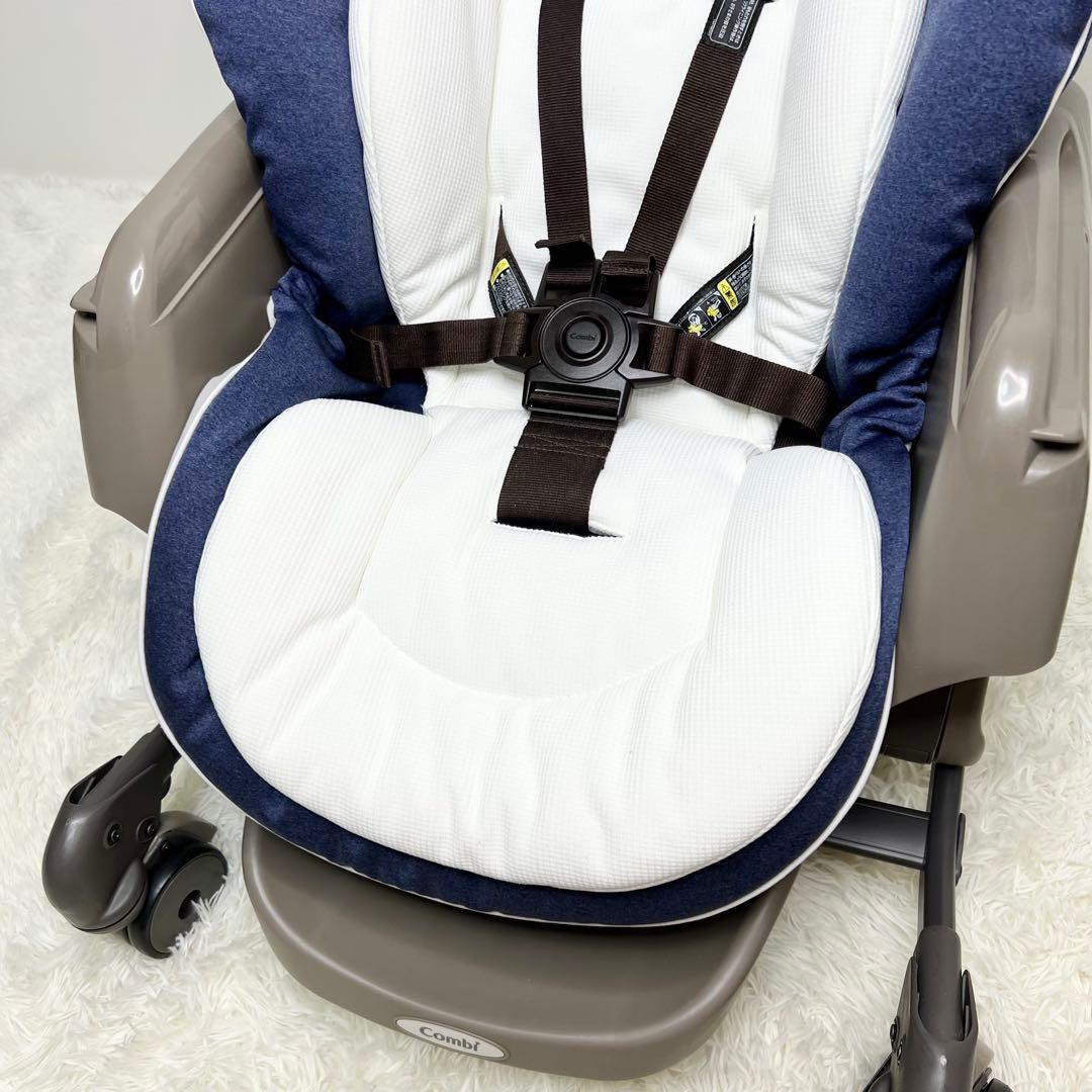 未使用級 Combi ネムリラ ハイローチェア 手動 Simplight