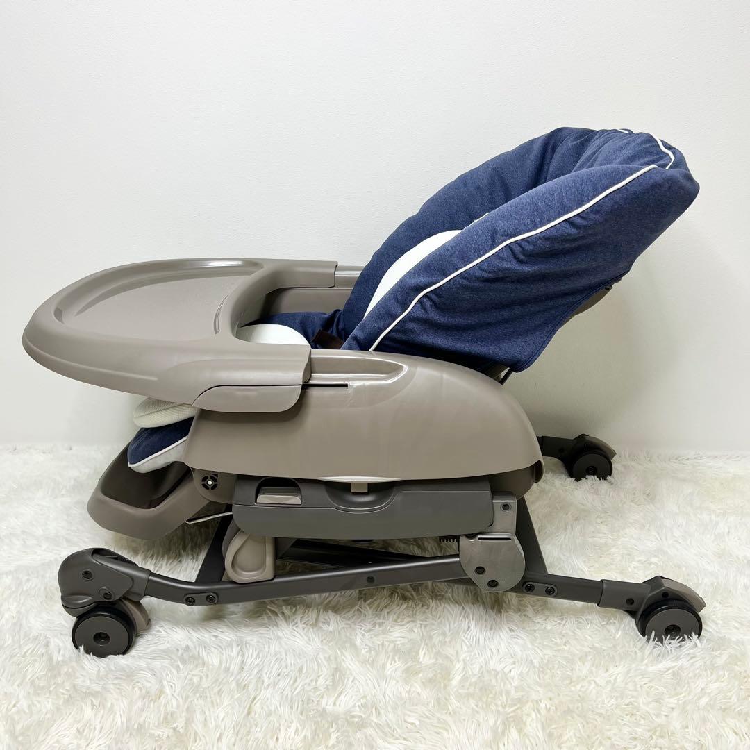 未使用級 Combi ネムリラ ハイローチェア 手動 Simplight