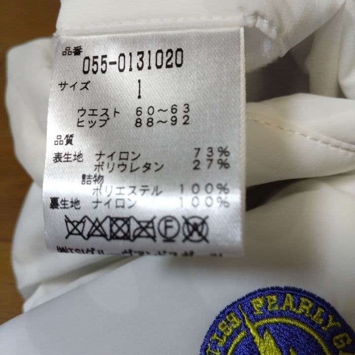 ⭐新品⭐パーリーゲイツ⭐暖か⭐中綿⭐パンツ⭐保温防風透湿⭐白⭐M⭐