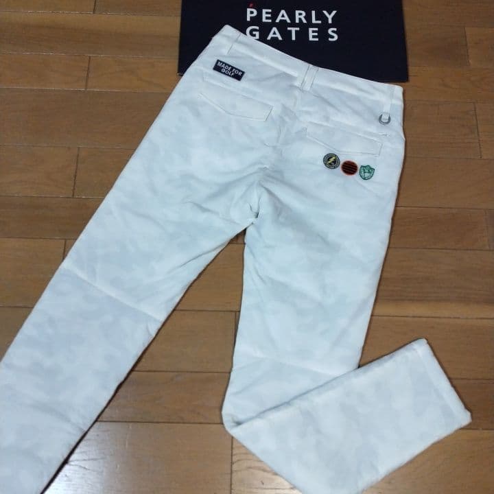 ⭐新品⭐パーリーゲイツ⭐暖か⭐中綿⭐パンツ⭐保温防風透湿⭐白⭐M⭐