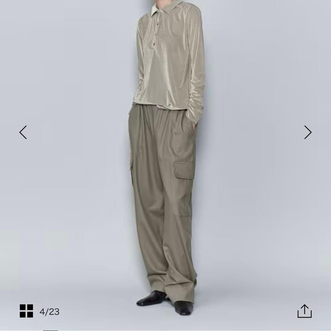 roku 6 ユナイテッドアローズ　オリーブ　カーキ　 ワークパンツ