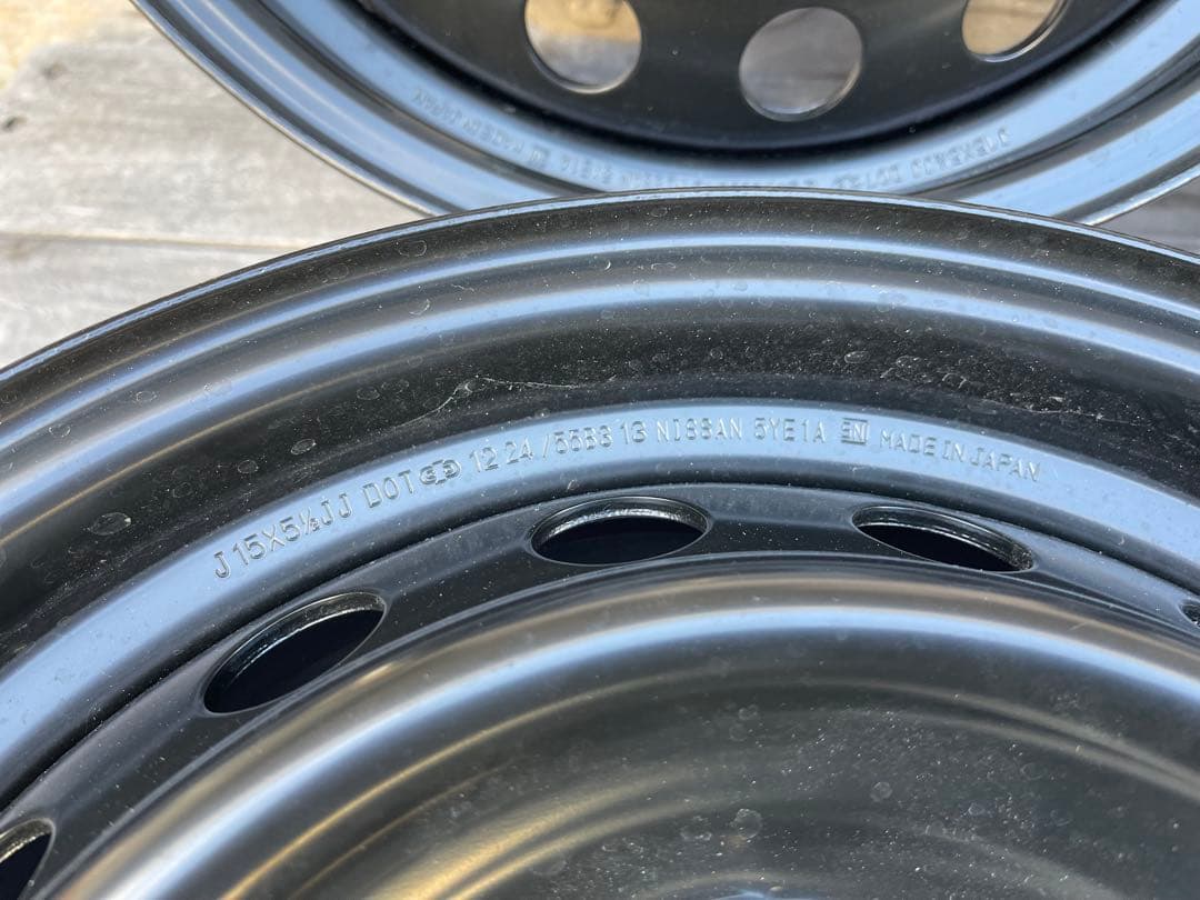 E26 キャラバン NV350 純正スチールホイール 1台分　①