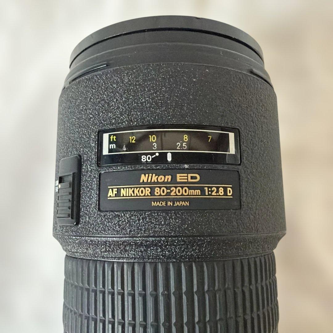 Nikon ED AF NIKKOR 80-200mm 1:2.8 D 美品