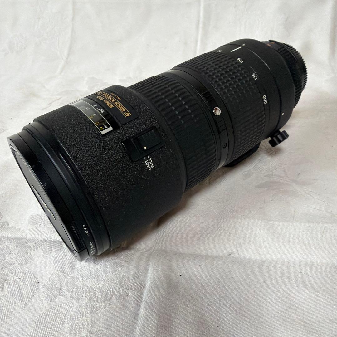Nikon ED AF NIKKOR 80-200mm 1:2.8 D 美品