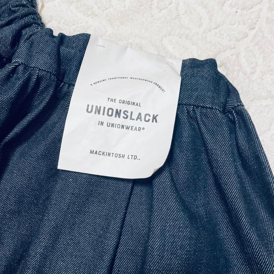 タグ付　トラディショナルウェザーウェア　ギャザーボリュームキュロットデニムパンツ