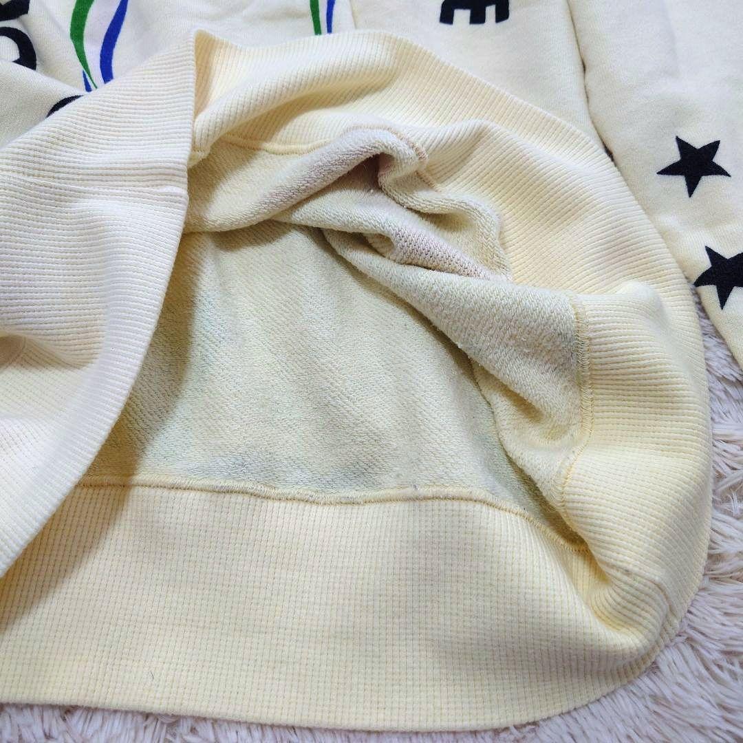 【良品】イッセイミヤケ ISSEY MIYAKE パーカー アイボリー 国旗 M