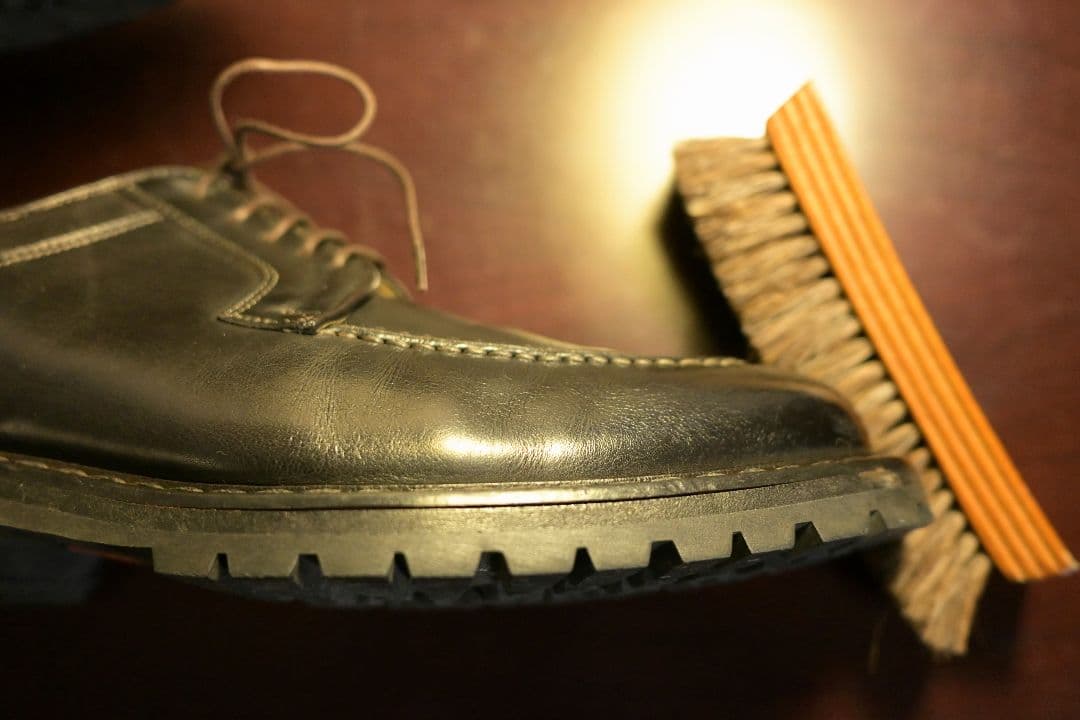 靴 LENDVAY & SCHWARCZ Apron Front Derby 2