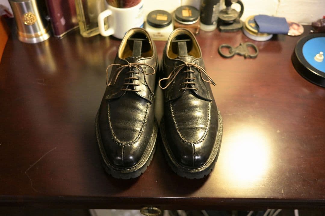 靴 LENDVAY & SCHWARCZ Apron Front Derby 2