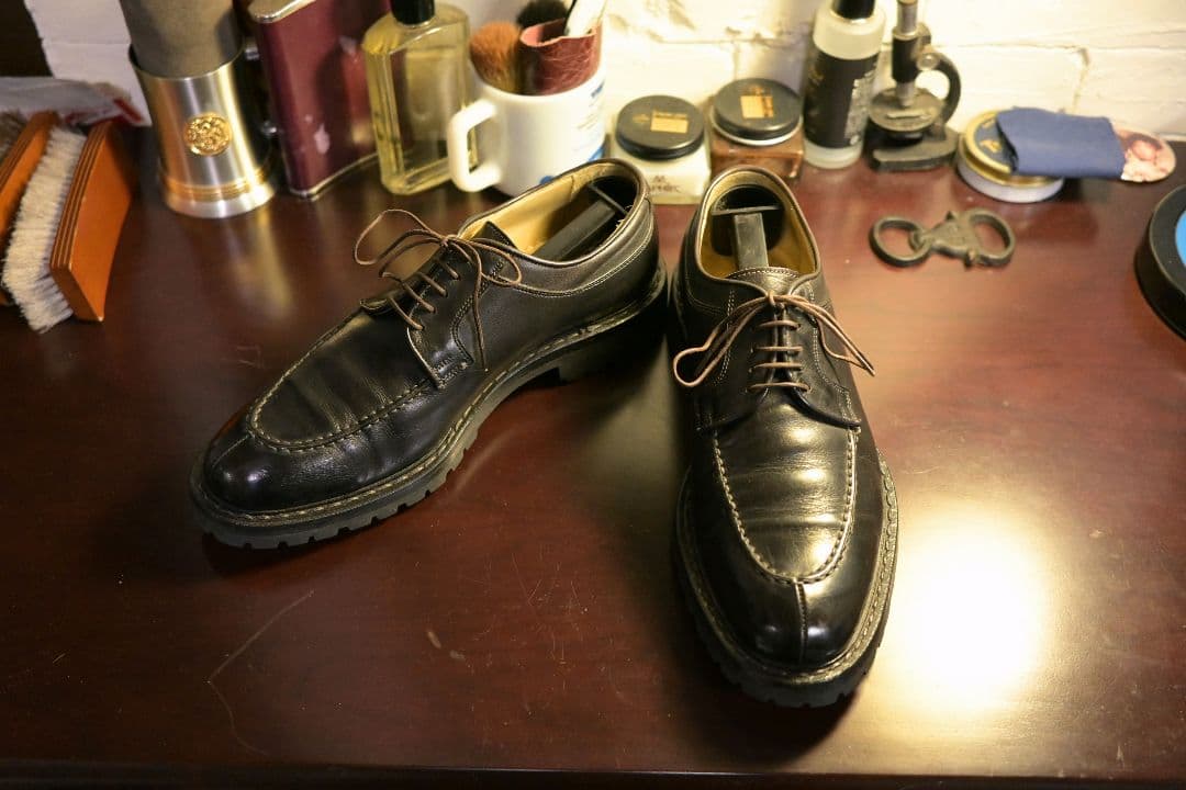 靴 LENDVAY & SCHWARCZ Apron Front Derby 2