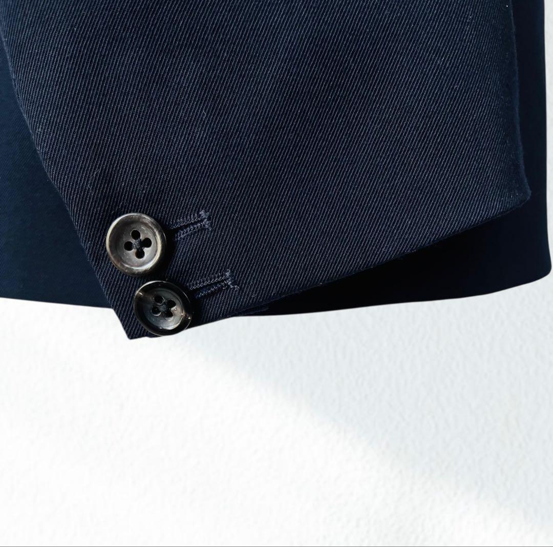 メンズ DRIES VAN NOTEN 紺 ジャケット XL ネイビー ウール