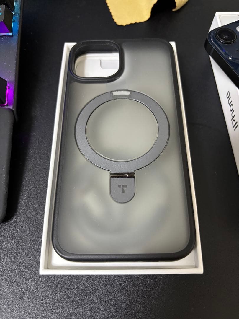 SIMフリー iPhone14ミッドナイト256GB 美品