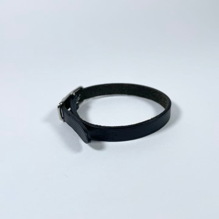 HERMES ブレスレット　バングル　革
