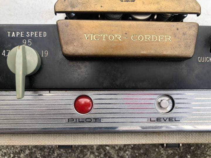 Victor 真空管オープンリールデッキ　改造　ジャンク