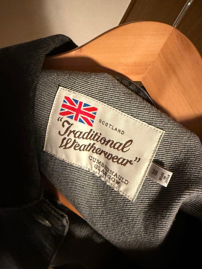 Traditional Weatherwear ダークグレー デニムジャケット