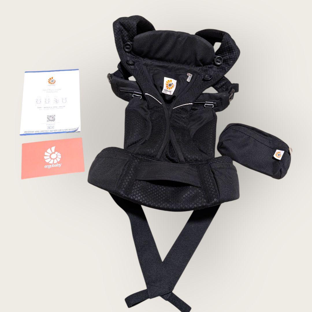 未使用　エルゴベビー　オムニ ブリー ズ　OMNI breeze　抱っこひも　黒