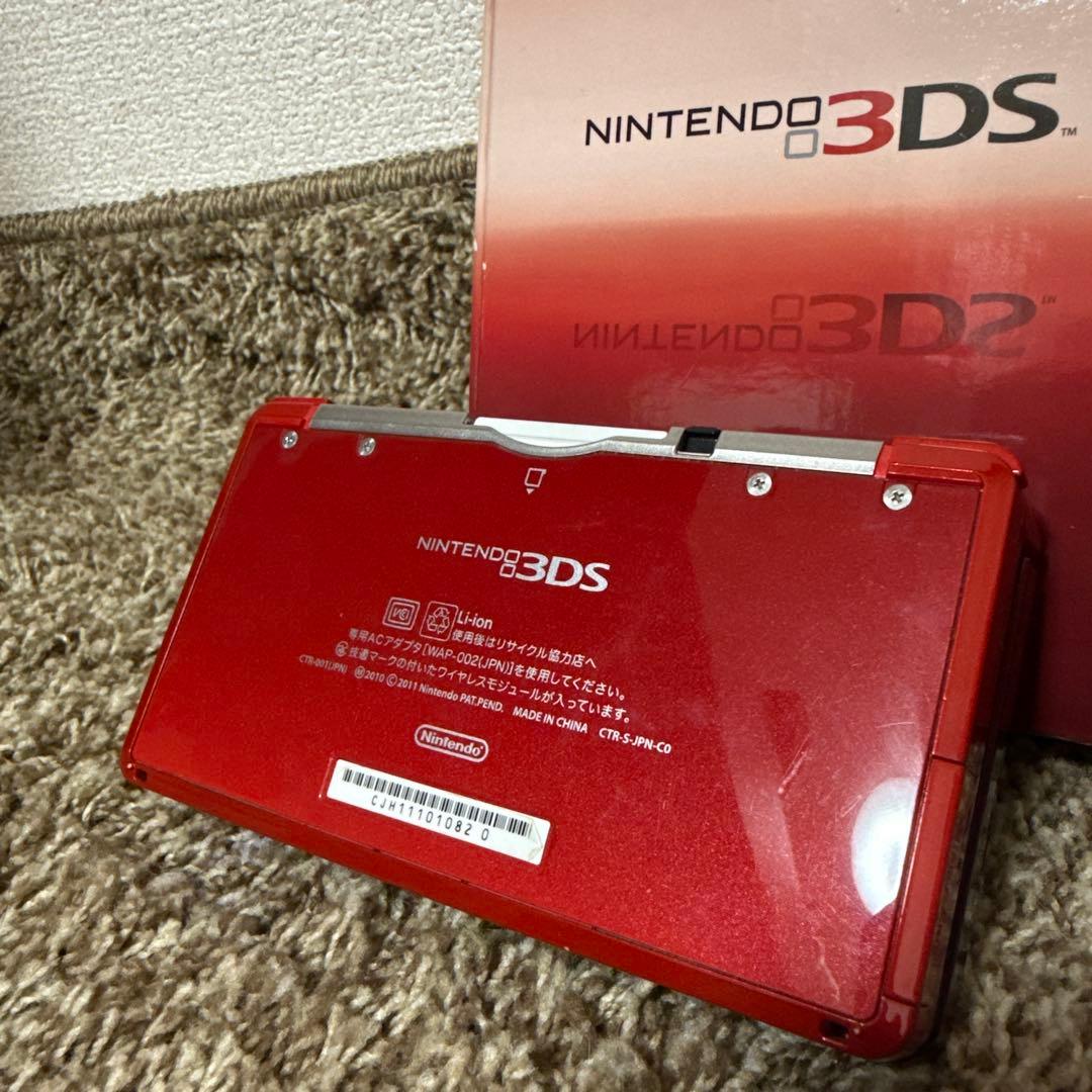 ゆ*ん様 Nintendo 3DS レッド カセット付き まとめ売り