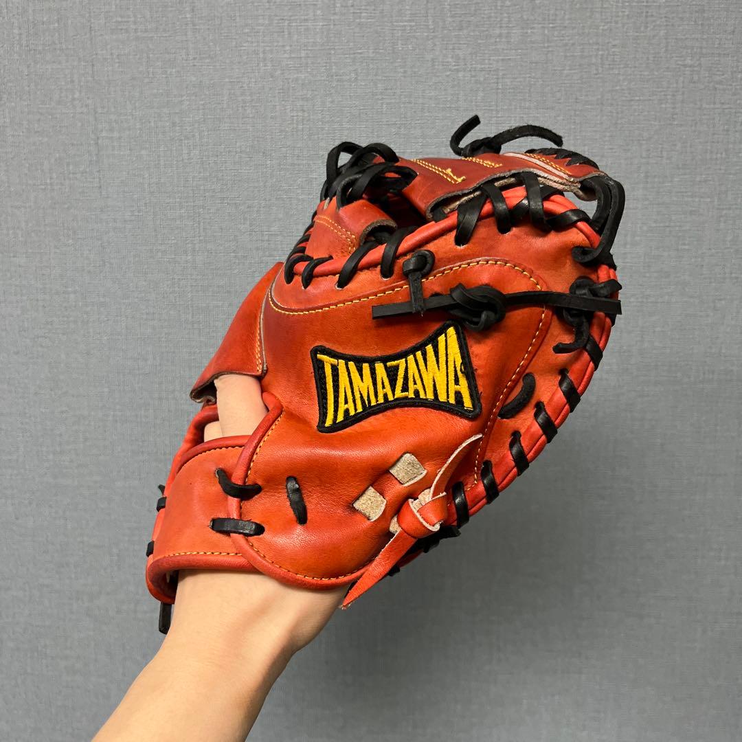 1079 玉澤 型抜群 即戦力 美品 軟式 キャッチャーミット