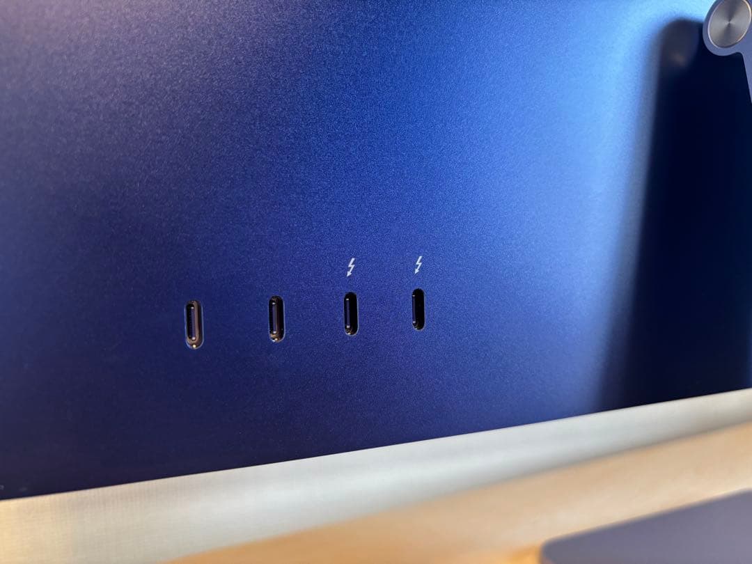 美品 iMac 24インチ 2021年M1チップ16GB 1TB パープル