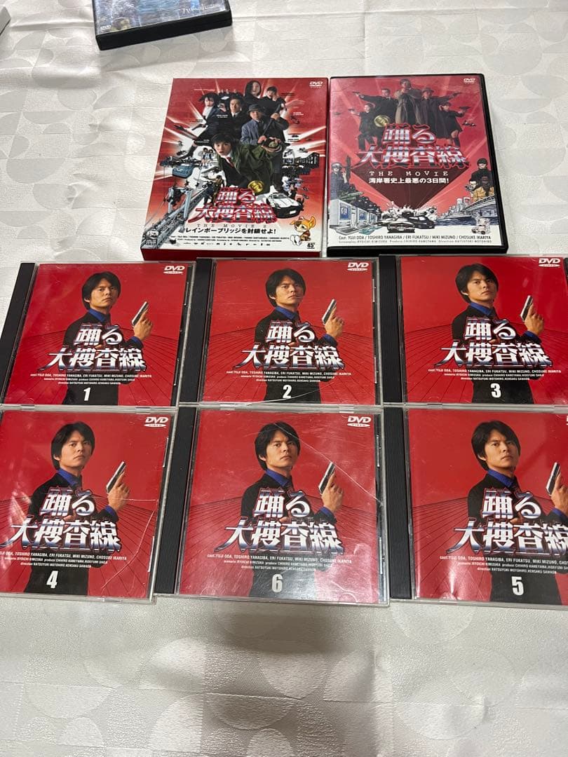 踊る大捜査線 DVD 全6巻セット、映画2本