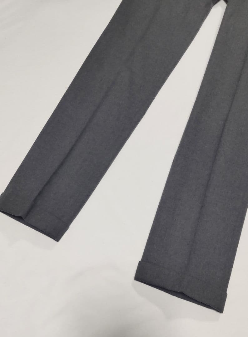 「美品」 PT01 PT TORINO グレー ウール スラックス 42 S