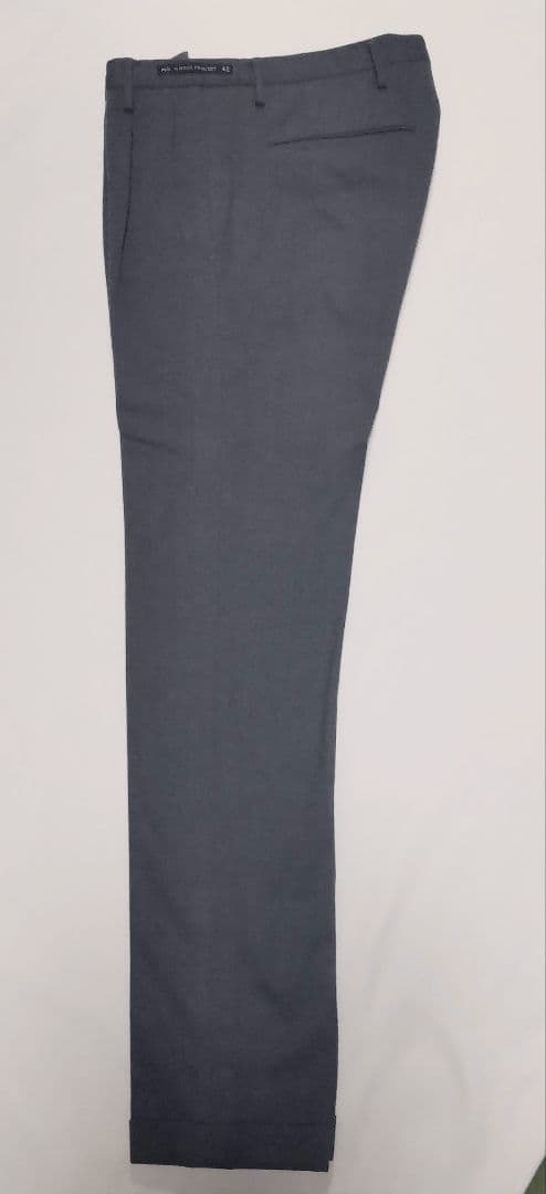 「美品」 PT01 PT TORINO グレー ウール スラックス 42 S