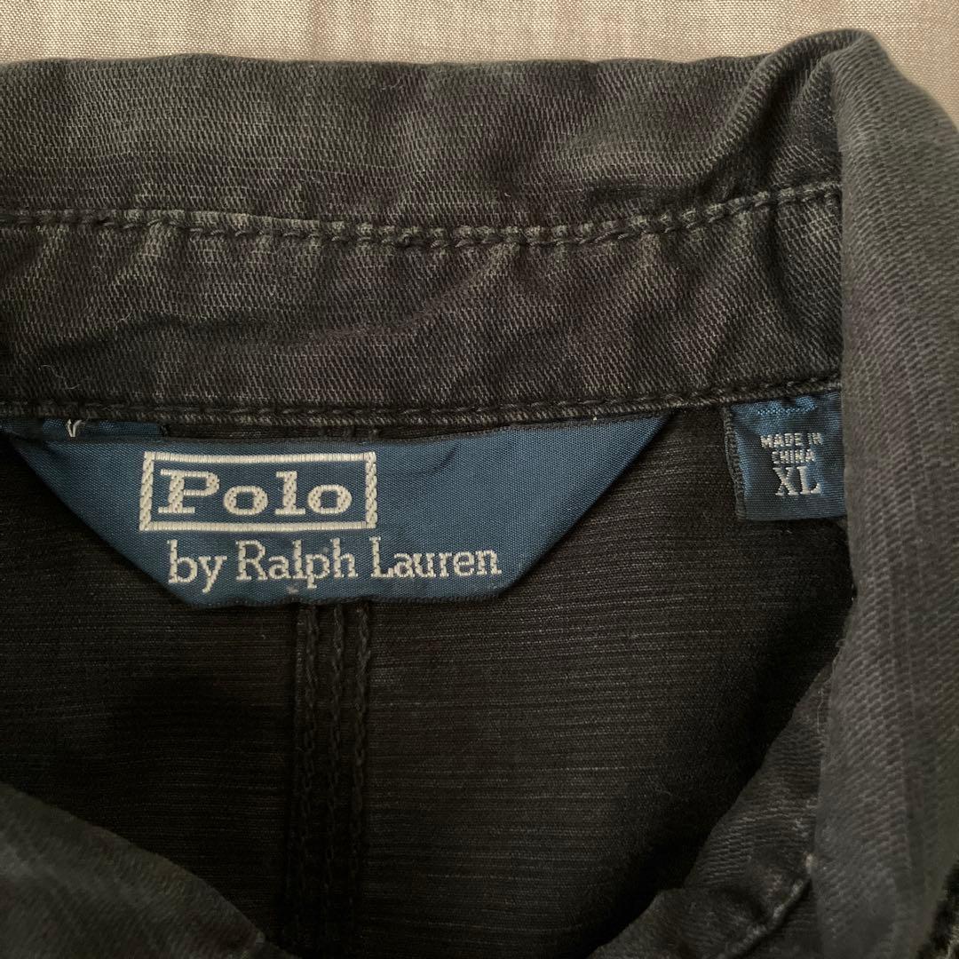 ラルフローレン　カバーオール　チェンジボタン　ブラック