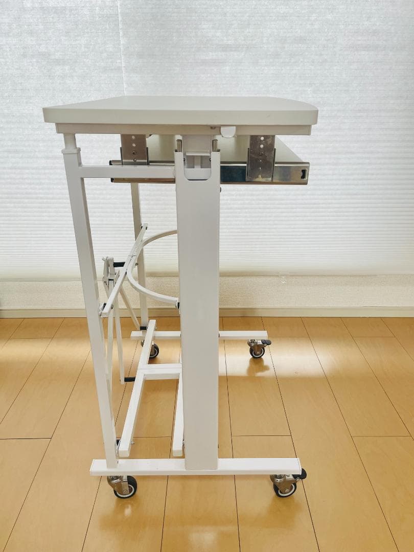 E-WIN 折りたたみスタンディングデスク　キーボードスライダー付