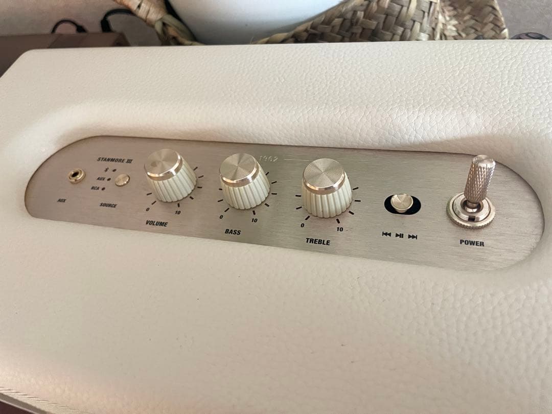 [極美品]MarshallSTANMOREIIIスピーカーホワイト