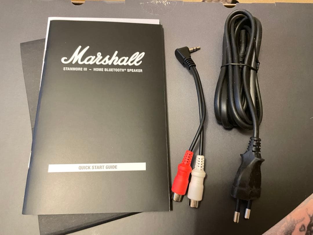 [極美品]MarshallSTANMOREIIIスピーカーホワイト