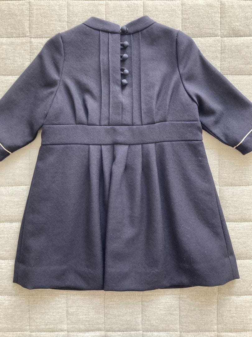 【ふあん★】ミナペルホネン セレモニーワンピース 90