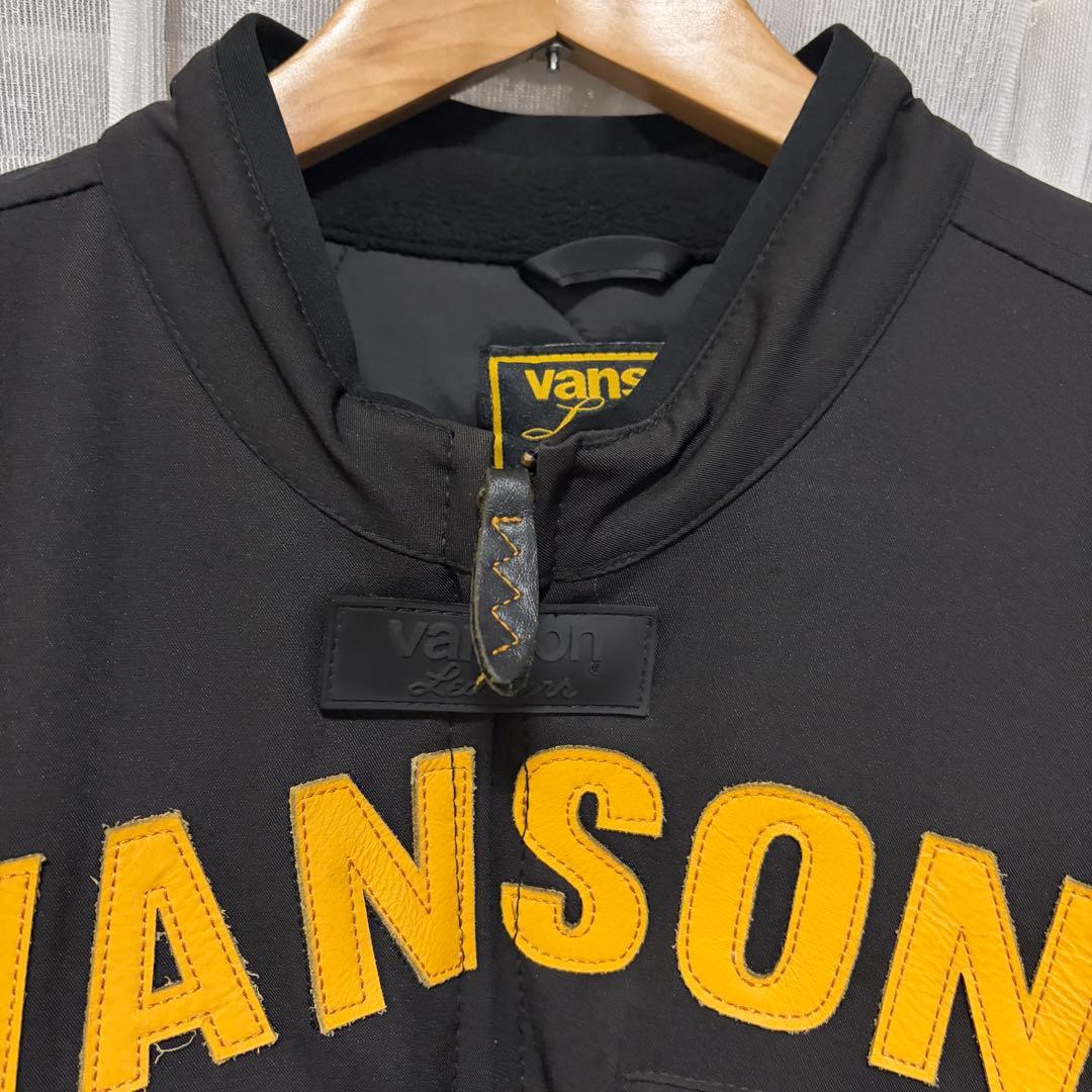 VANSON ブラックジャケット