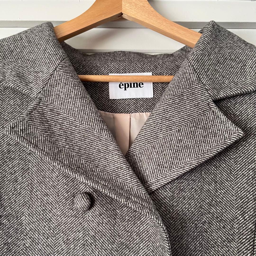 ［epine ］フリルプリーツジャケット