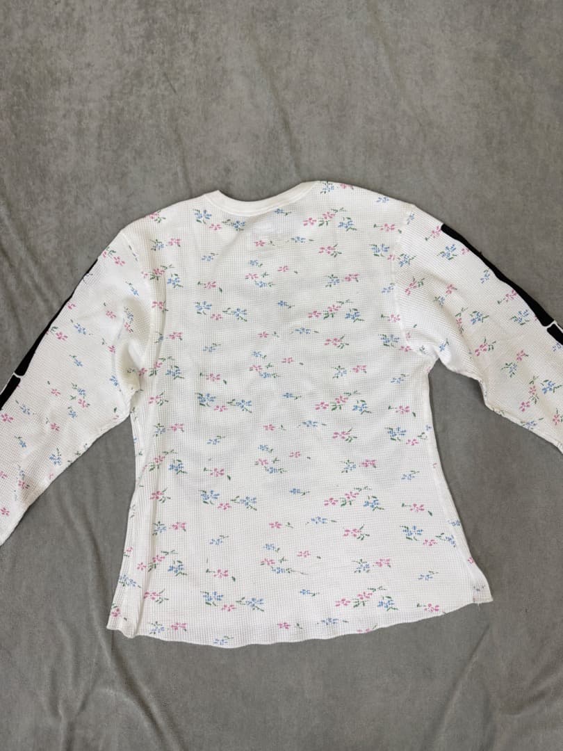 美品 Hanes 骸骨プリント 長袖Tシャツ M