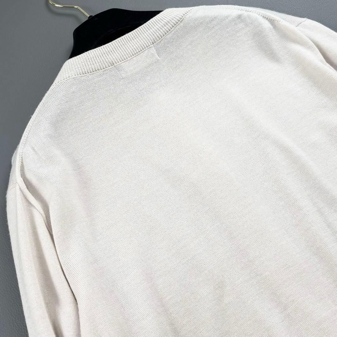 24AW✨極美品 マーガレットハウエル FINE WOOL ウールカーディガン