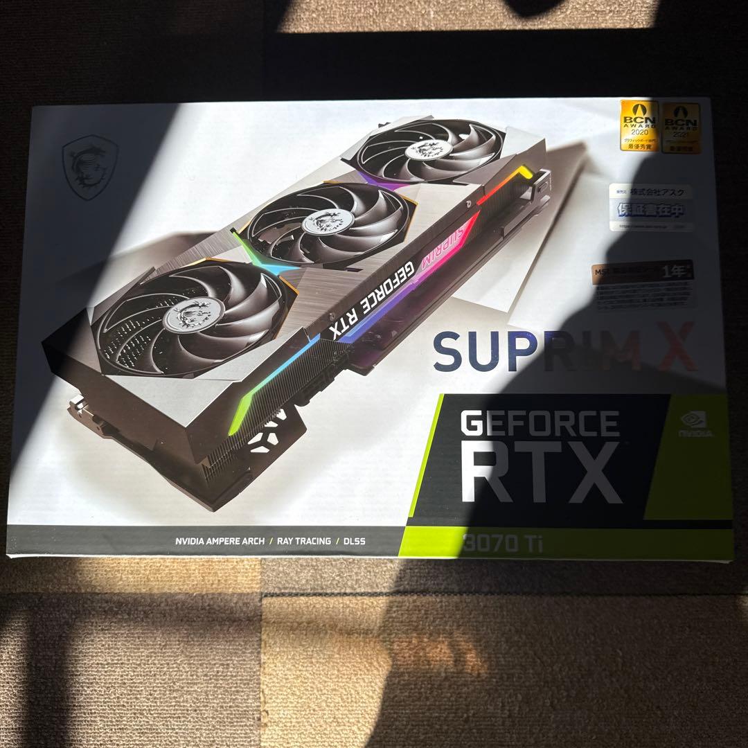 Lizzy　MSI RTX 3070 TI SUPRIM