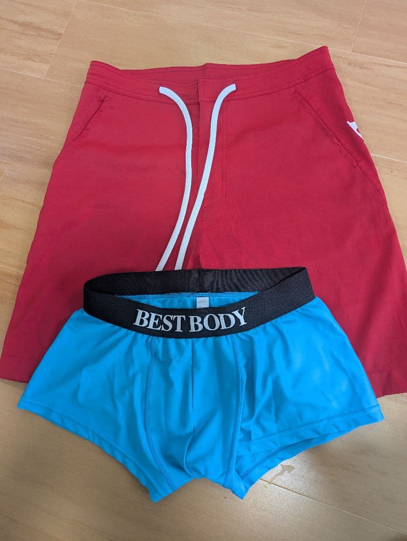 BEST BODY ベストボディジャパン　サーフパンツM アンダーウェアS