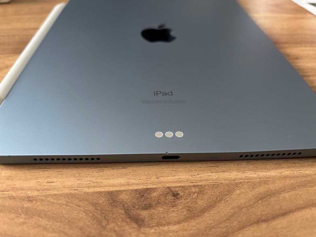 即購入okiPad Air第4世代ブルー 本体 + Apple Pencil