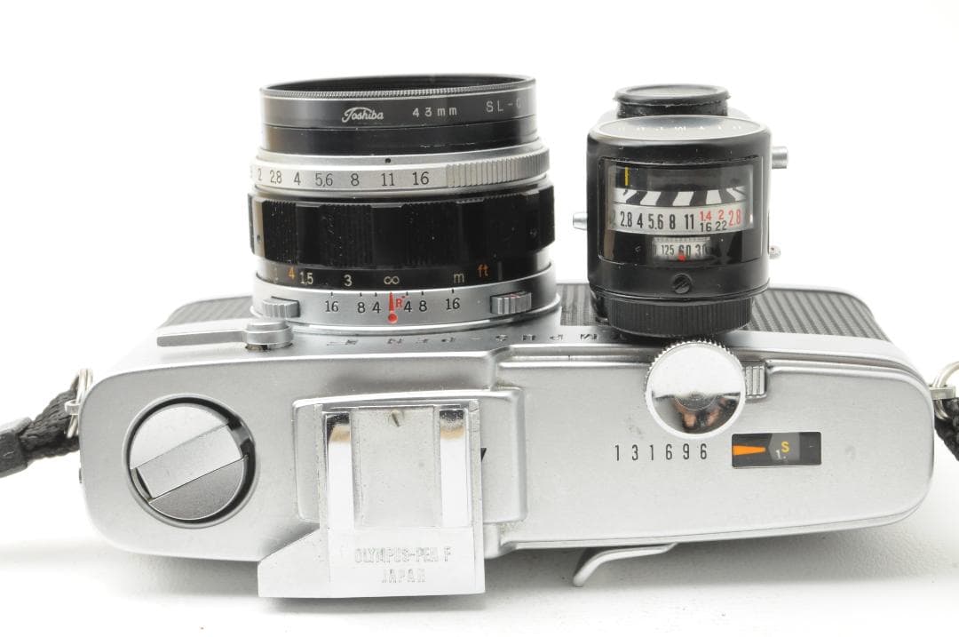 ★美品★OLYMPUS PEN-FV & 38mm F1.8 & 露出計