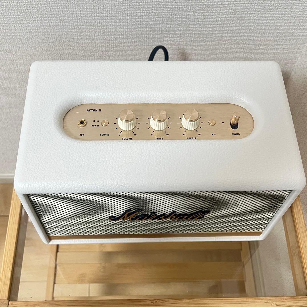 Marshall Acton II ホワイト スピーカー