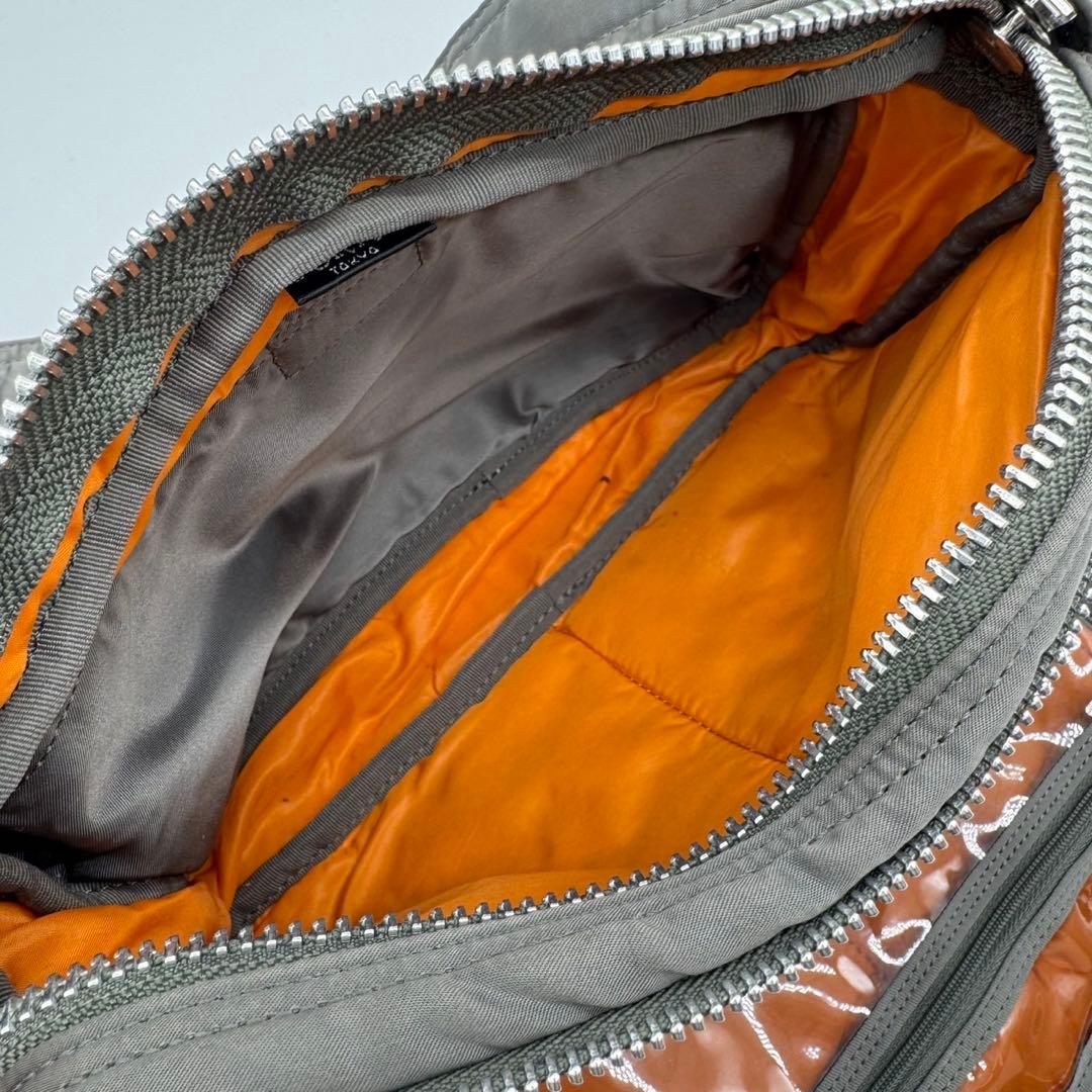 PORTER ショルダーバッグ TANKER タンカー シルバーグレー ナイロン